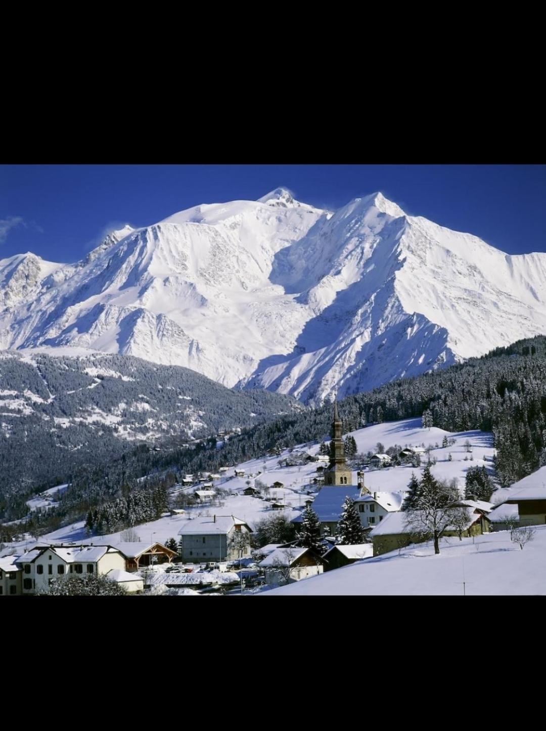 Studio Porte Du Mont Blanc Combloux Aux Pieds Des Pistes Buitenkant foto