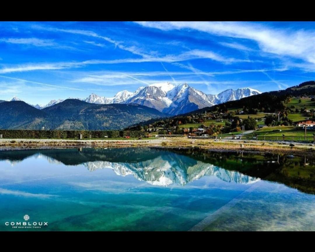 Studio Porte Du Mont Blanc Combloux Aux Pieds Des Pistes Buitenkant foto